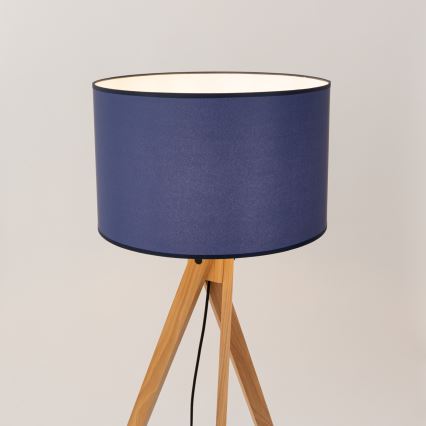 Stojací lampa NATT 1xE27/15W/230V modrá