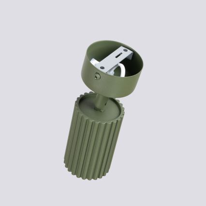 Bodové svítidlo KARBON 1xGU10/10W/230V zelená