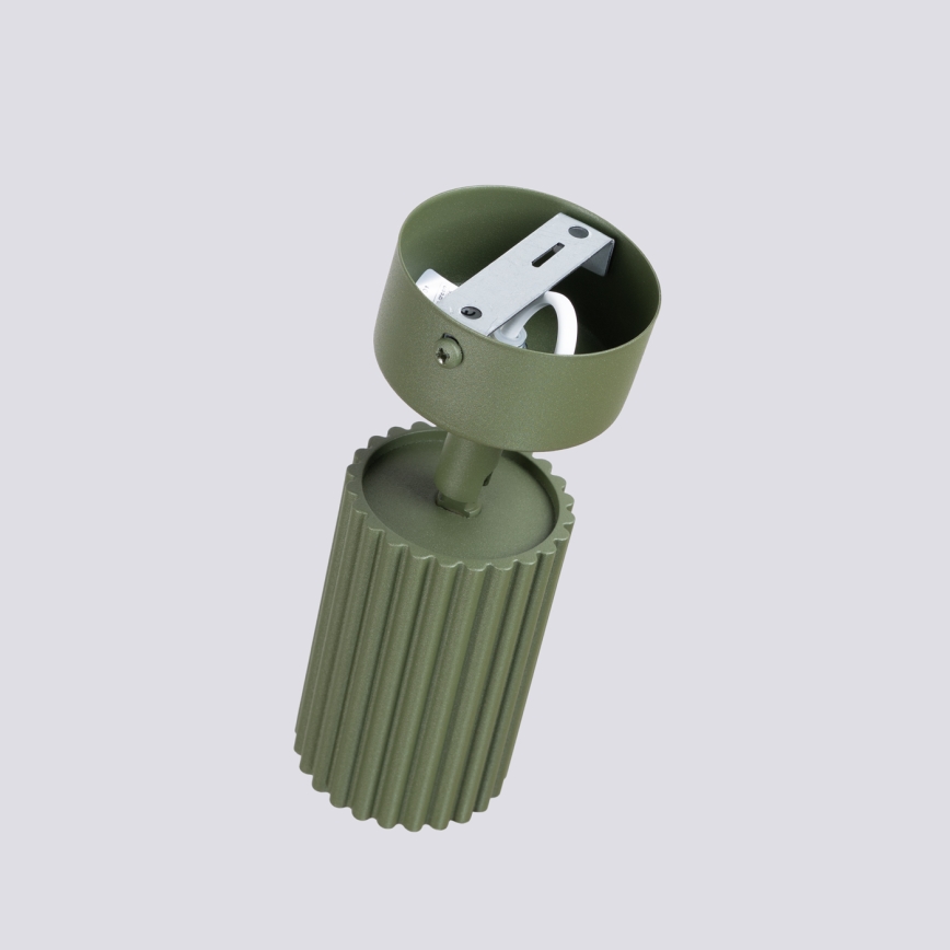 Bodové svítidlo KARBON 1xGU10/10W/230V zelená