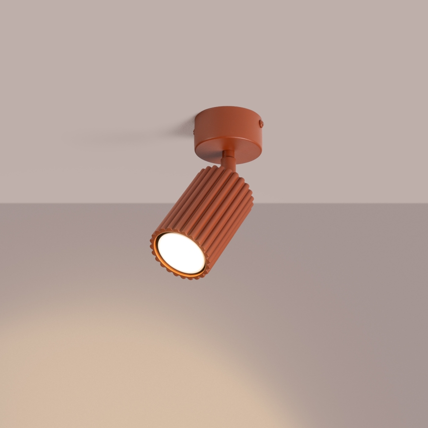 Bodové svítidlo KARBON 1xGU10/10W/230V oranžová