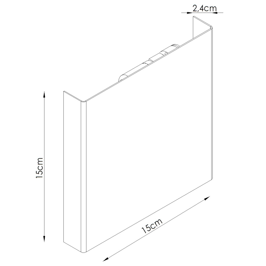 Nástěnné svítidlo VANTA 2xG9/8W/230V zelená