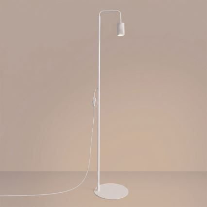 Stojací lampa KARBON 1xGU10/10W/230V bílá