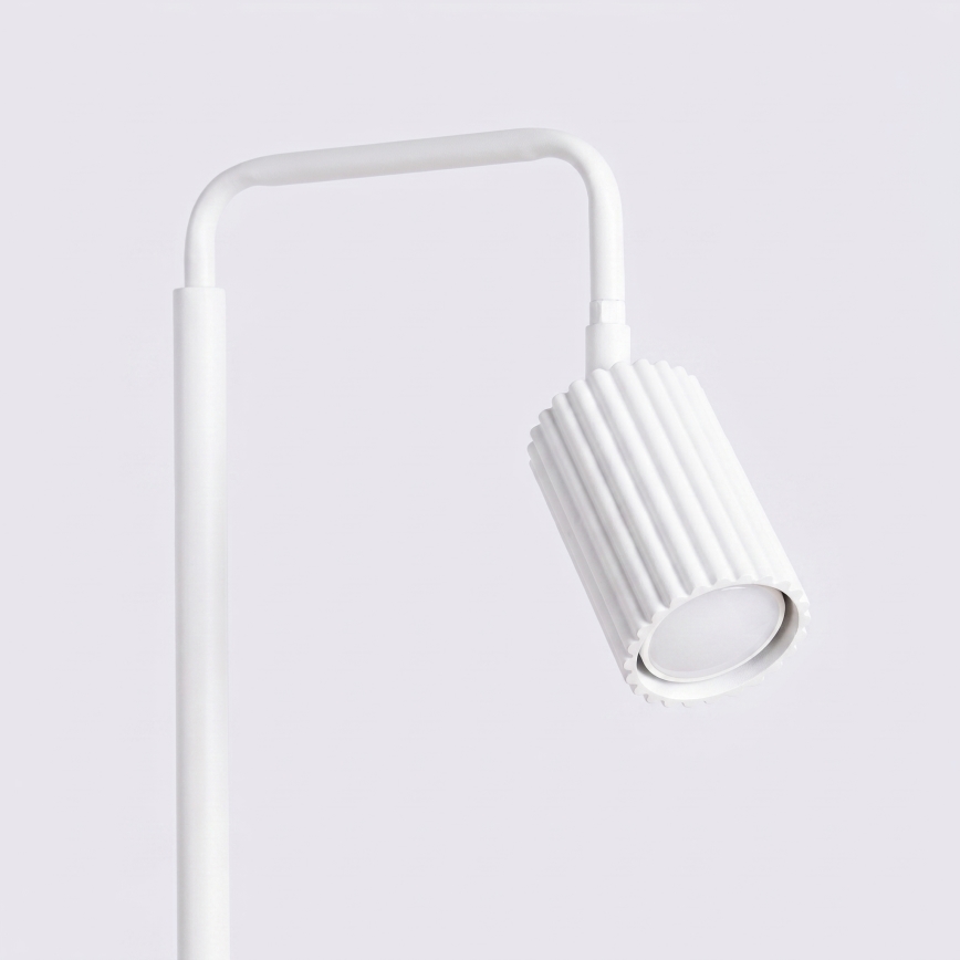 Stojací lampa KARBON 1xGU10/10W/230V bílá