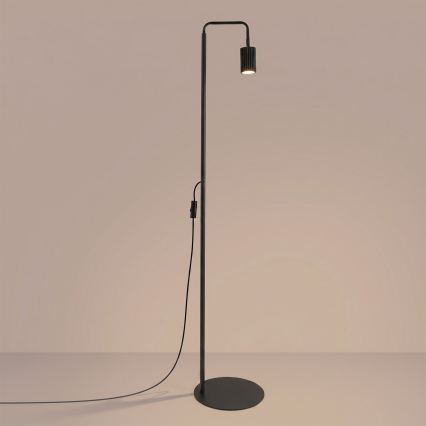 Stojací lampa KARBON 1xGU10/10W/230V černá