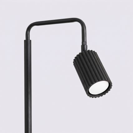 Stojací lampa KARBON 1xGU10/10W/230V černá