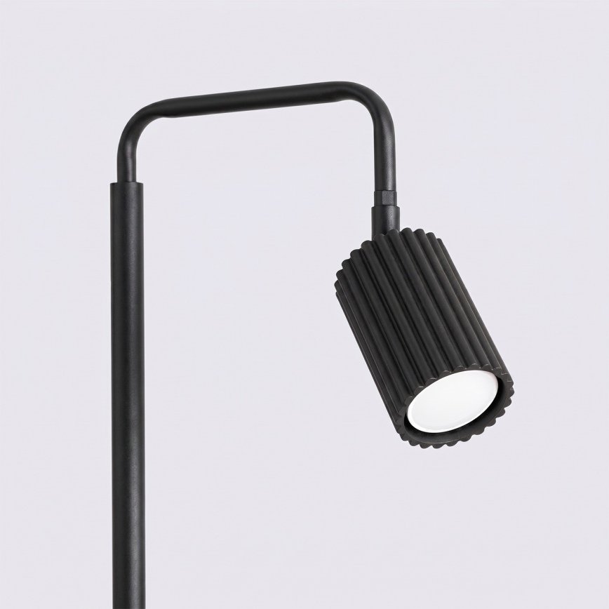 Stojací lampa KARBON 1xGU10/10W/230V černá