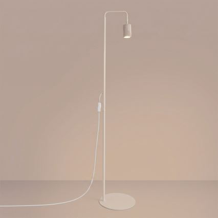 Stojací lampa KARBON 1xGU10/10W/230V krémová