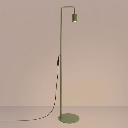 Stojací lampa KARBON 1xGU10/10W/230V zelená