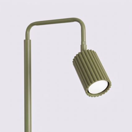 Stojací lampa KARBON 1xGU10/10W/230V zelená