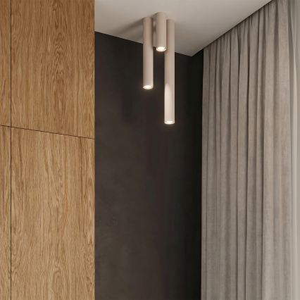 Bodové svítidlo LAGOS 1xGU10/10W/230V 10 cm krémová