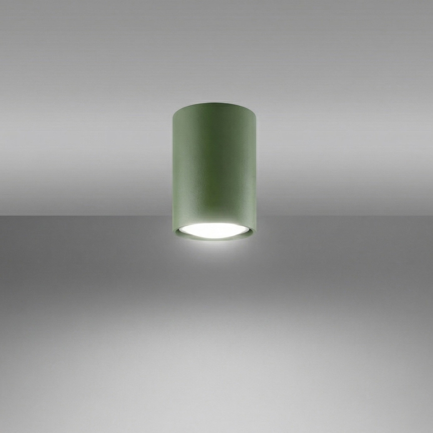 Bodové svítidlo LAGOS 1xGU10/10W/230V 10 cm zelená