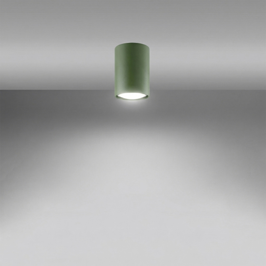 Bodové svítidlo LAGOS 1xGU10/10W/230V 10 cm zelená