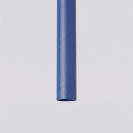 Lustr na lanku PASTELO 2xG9/8W/230V modrá