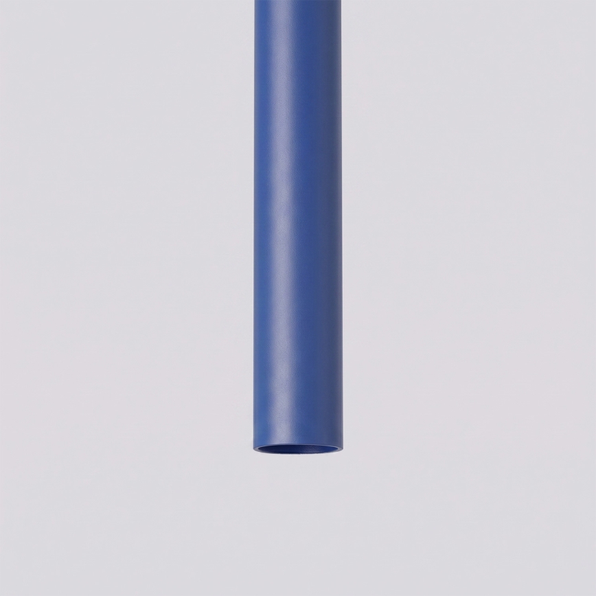 Lustr na lanku PASTELO 2xG9/8W/230V modrá