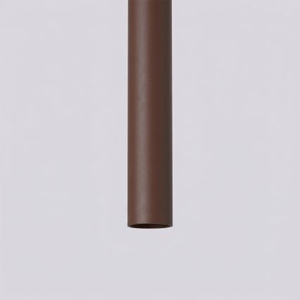 Lustr na lanku PASTELO 1xG9/8W/230V hnědá