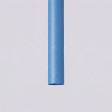 Lustr na lanku PASTELO 1xG9/8W/230V modrá