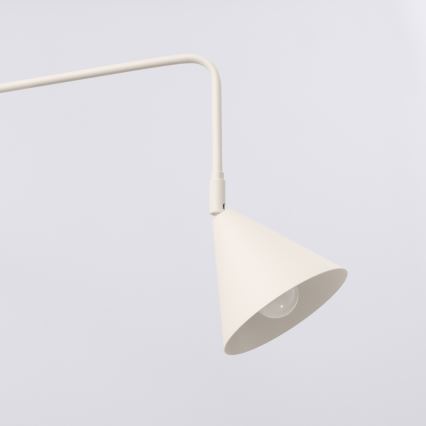 Nástěnná lampa NOX 2xE14/10W/230V krémová