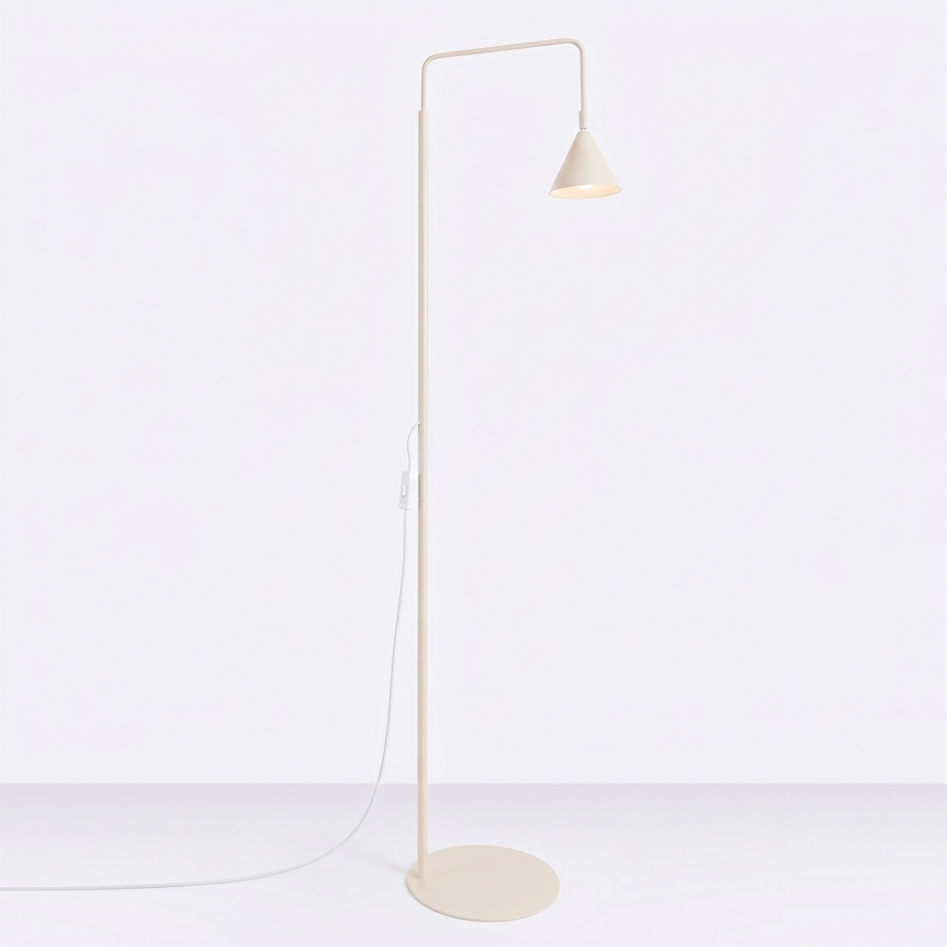 Stojací lampa NOX 1xE14/10W/230V krémová