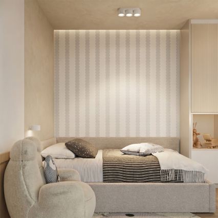Nástěnné svítidlo AURA 1xGX53/10W/230V bílá