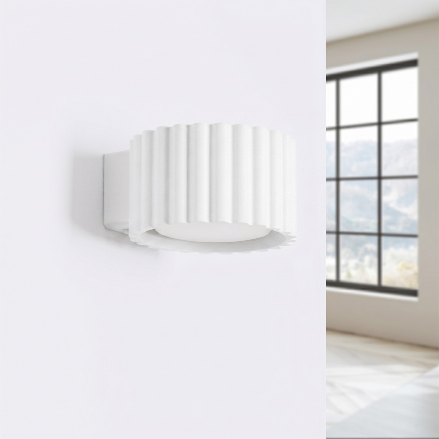 Nástěnné svítidlo AURA 1xGX53/10W/230V bílá