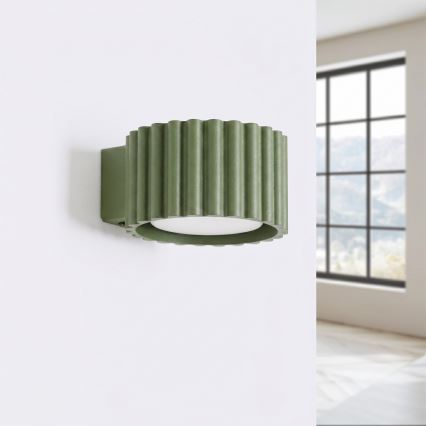 Nástěnné svítidlo AURA 1xGX53/10W/230V zelená