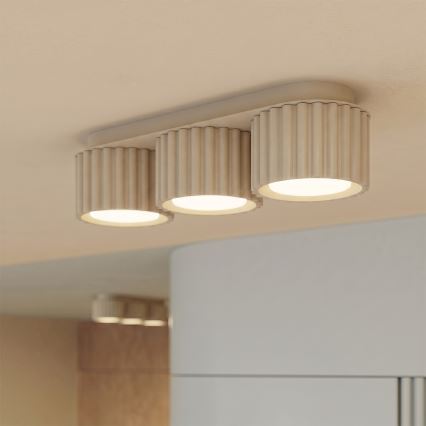 Bodové svítidlo AURA 3xGX53/10W/230V krémová