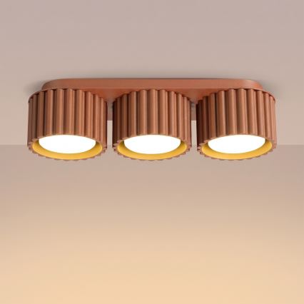 Bodové svítidlo AURA 3xGX53/10W/230V oranžová