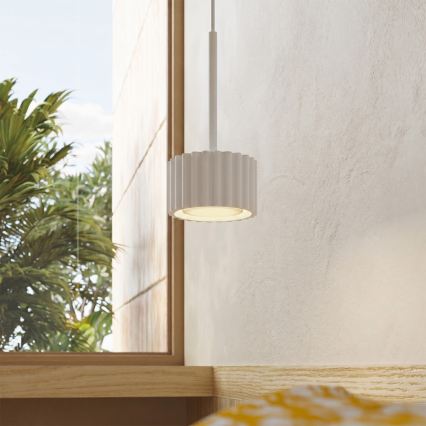 Lustr na lanku AURA 1xGX53/10W/230V bílá