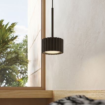 Lustr na lanku AURA 1xGX53/10W/230V černá