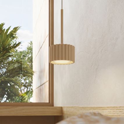 Lustr na lanku AURA 1xGX53/10W/230V krémová