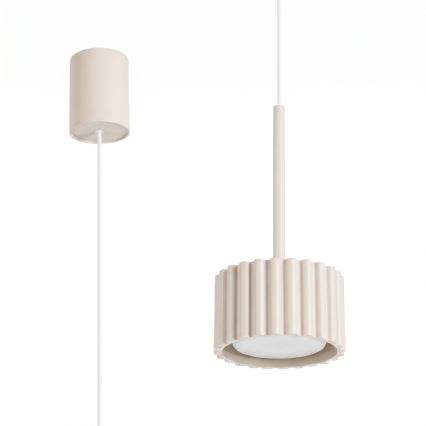 Lustr na lanku AURA 1xGX53/10W/230V krémová