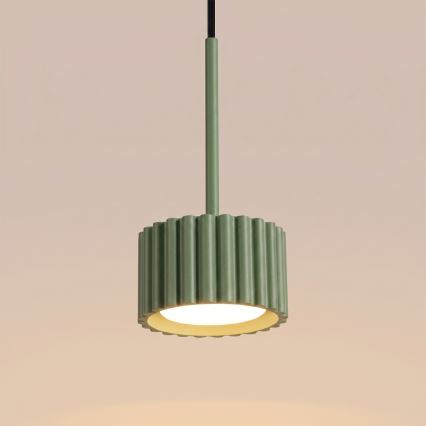 Lustr na lanku AURA 1xGX53/10W/230V zelená