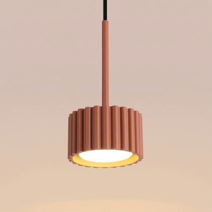 Lustr na lanku AURA 1xGX53/10W/230V červená