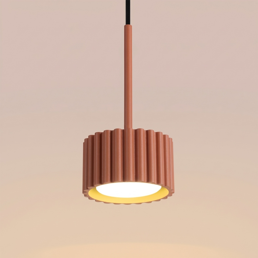 Lustr na lanku AURA 1xGX53/10W/230V červená