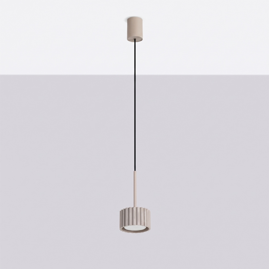 Lustr na lanku AURA 1xGX53/10W/230V taupe