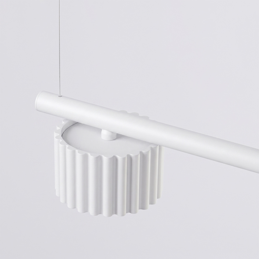 Lustr na lanku AURA 4xGX53/10W/230V bílá