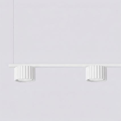 Lustr na lanku AURA 4xGX53/10W/230V bílá