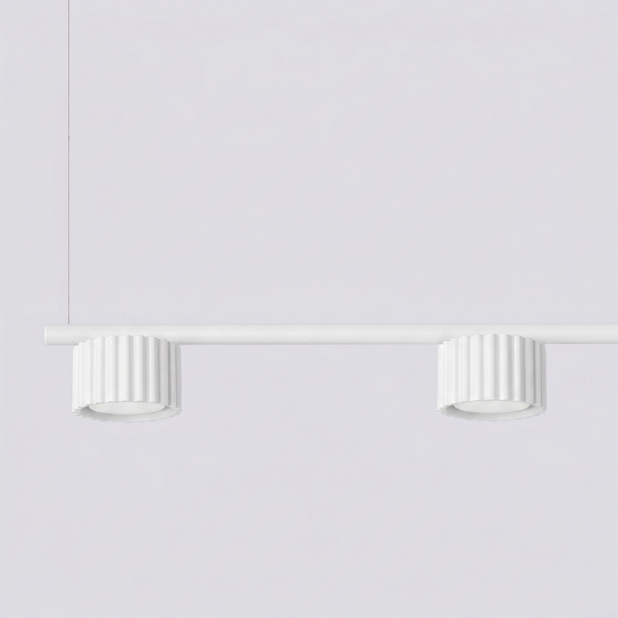 Lustr na lanku AURA 4xGX53/10W/230V bílá