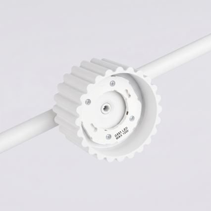 Lustr na lanku AURA 4xGX53/10W/230V bílá