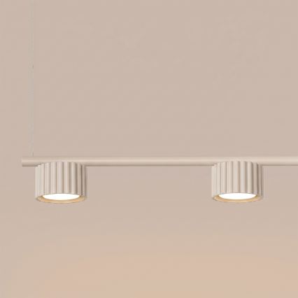 Lustr na lanku AURA 4xGX53/10W/230V krémová