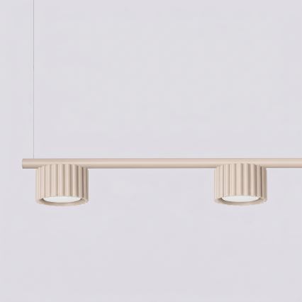 Lustr na lanku AURA 4xGX53/10W/230V krémová