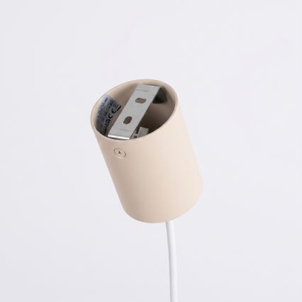 Lustr na lanku KARBON 4xGU10/10W/230V krémová