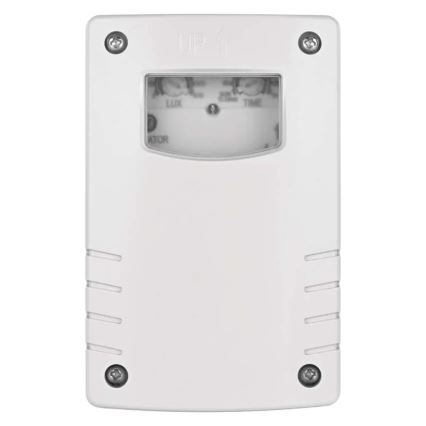 Soumrakový spínač 1800W/230V IP65 bílá