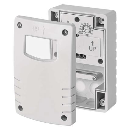 Soumrakový spínač 1800W/230V IP65 bílá