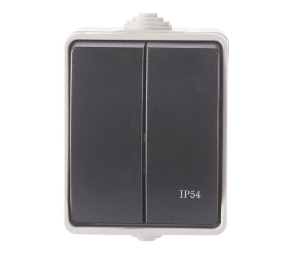 EMOS Spínač domovní sériový 250V/10A IP54