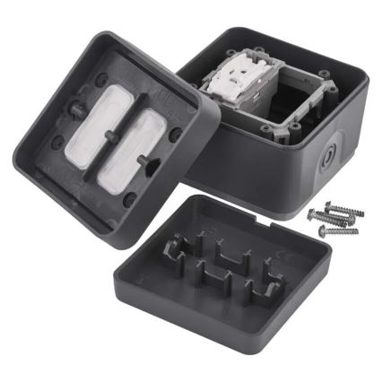 Spínač domovní střídavý 250V/10A IP55
