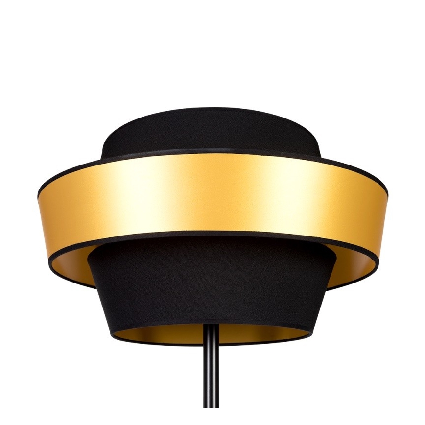 Stojací lampa PRETO GOLD 1xE27/60W/230V