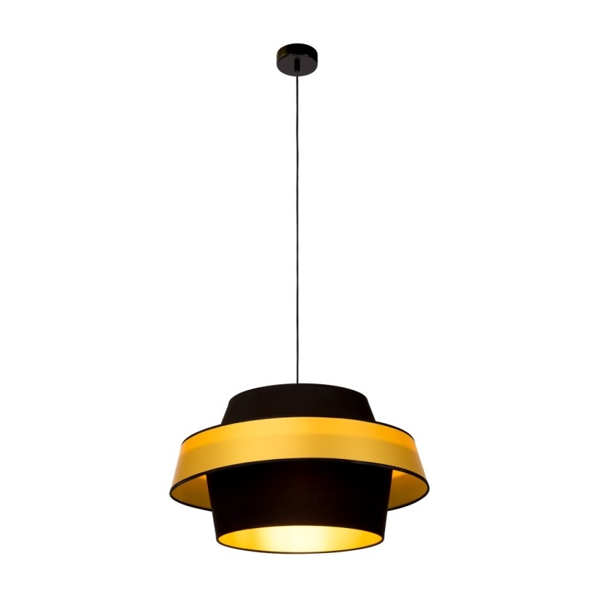 Lustr na lanku PRETO GOLD 1xE27/60W/230V
