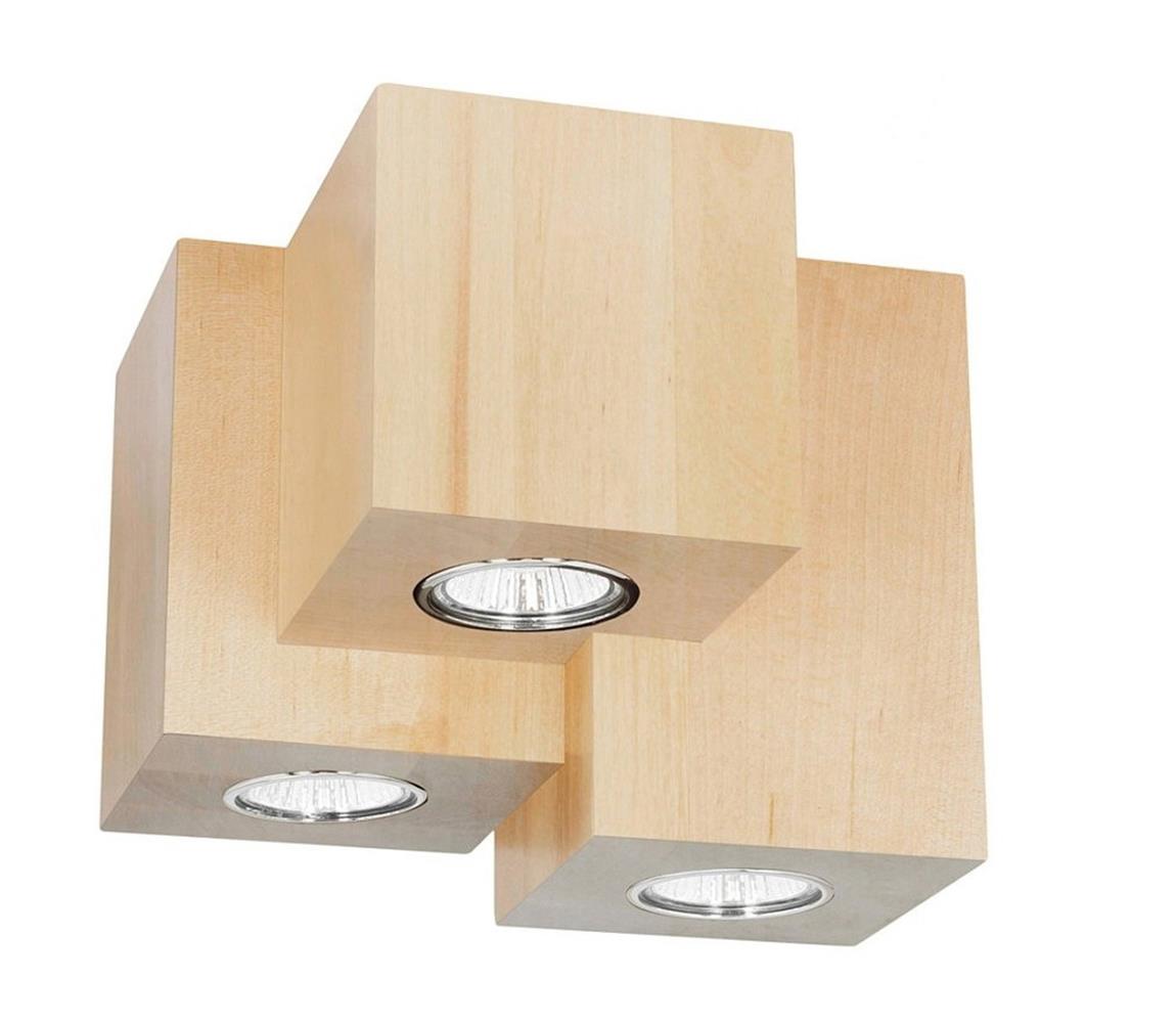Spot-Light Spot-Light 2076360 - Stropní svítidlo WOODDREAM 3xGU10/6W/230V SP0717
