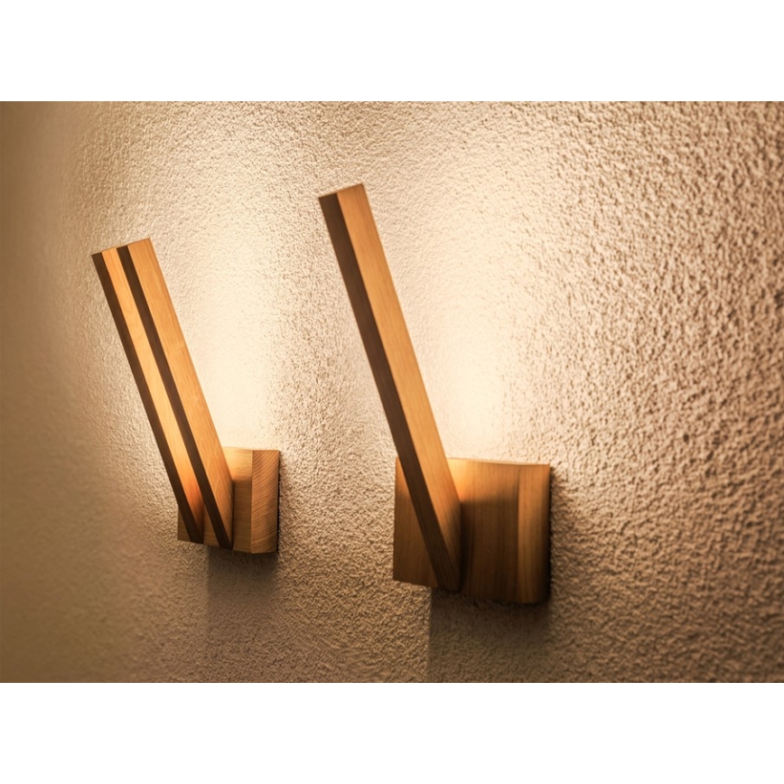 LED Nástěnné svítidlo LINUS LED/3W/230V dub